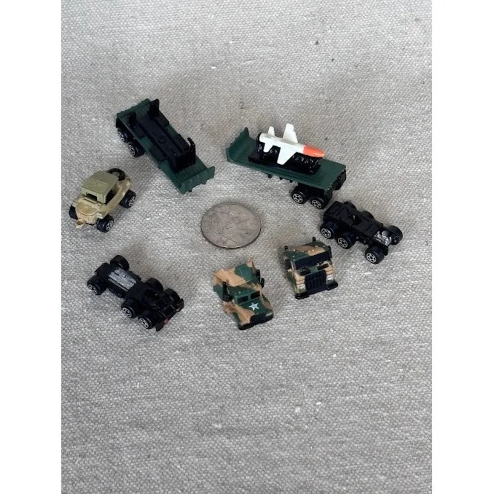 Micro Machines Military Vehicle‎ Lot Army Trucks Planes Tanks Toy Car Set